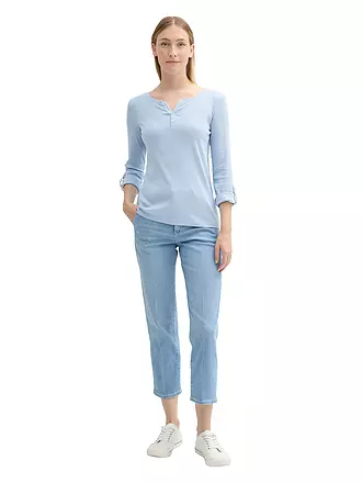 TOM TAILOR | T-shirt à manches longues | hellblau
